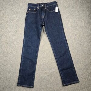 NWT Gap Slim Jeans Mens 28x28 Dark Wash Soft Flex Gapflex Stretch Denim New